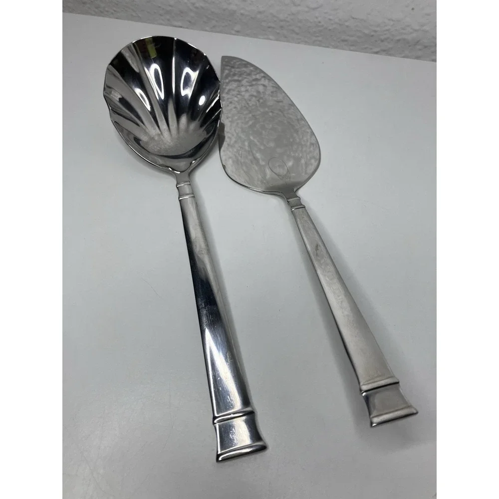 Heritage Mint Ltd BENTLEY Stainless 18/10 Glossy Casserole Spoon Pie/Cake Server